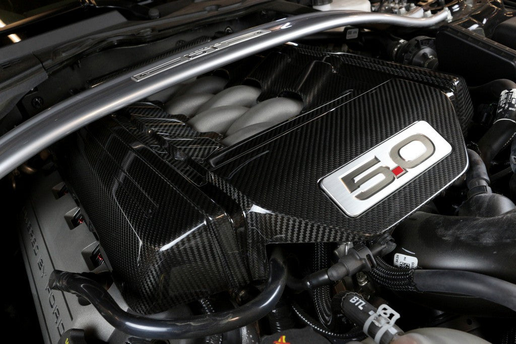 APR Carbon Fiber Engine Cover 2015-Up Ford Mustang GT (5.0L)