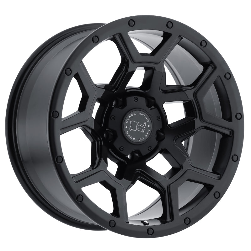 18x9.5 Black Rhino Overland Matte Black