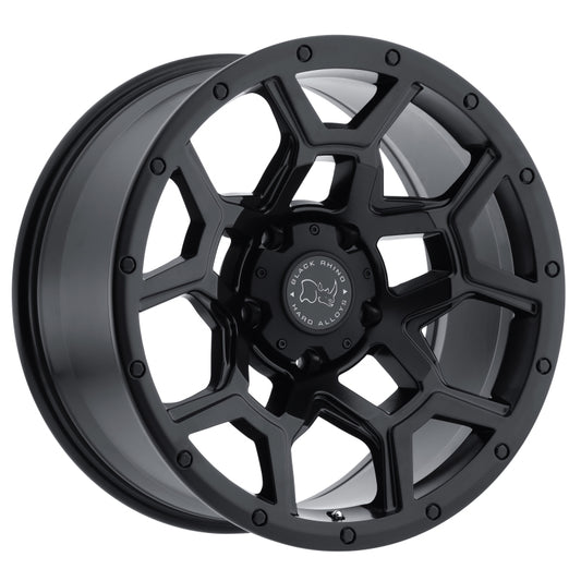 18x9.5 Black Rhino Overland Matte Black