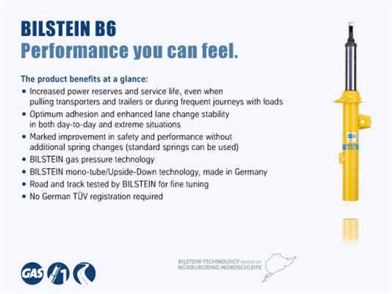 Bilstein B6 46mm Monotube Shock Absorber