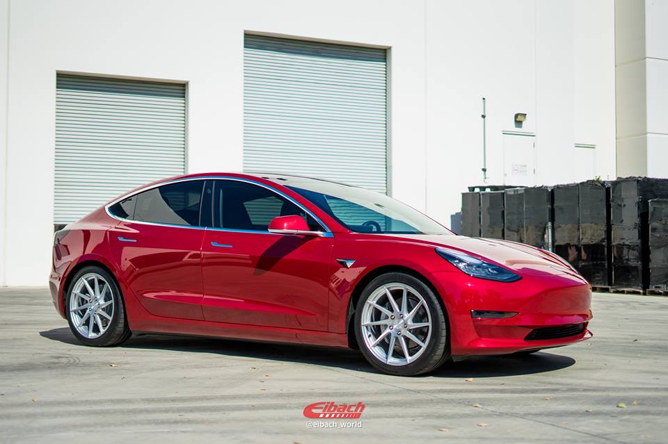 Eibach Pro Kit 2017-2019 Tesla Model 3 Long Range RWD