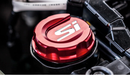 TurboXS Anodized Aluminum Oil Cap 2017-2018 Honda Civic Si / Sport Models
