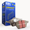 EBC 10-11 Fiat 500 1.4 (Bosch Calipers) Ultimax2 Rear Brake Pads