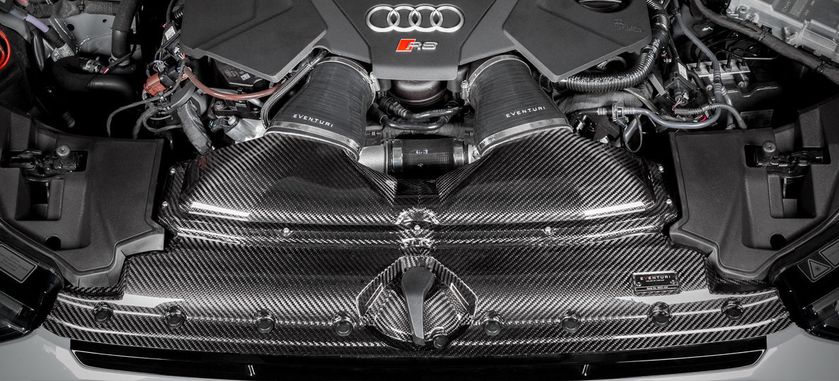 Eventuri Audi C8 RS6 / RS7 Black Carbon Intake System