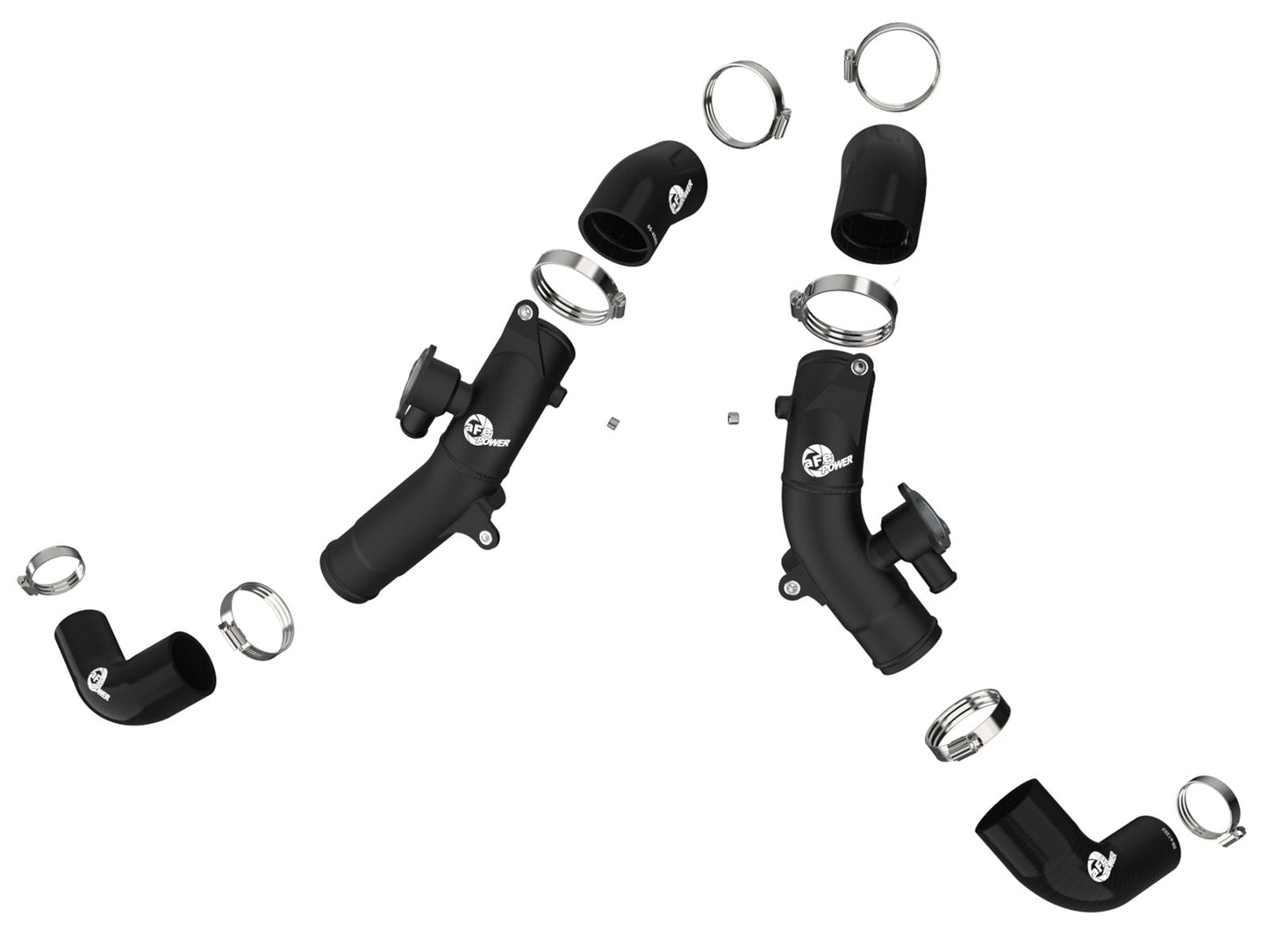 aFe BladeRunner 2.5" Aluminum Hot Charge Pipe 2022-2024 Toyota Tundra V6 (3.5L)