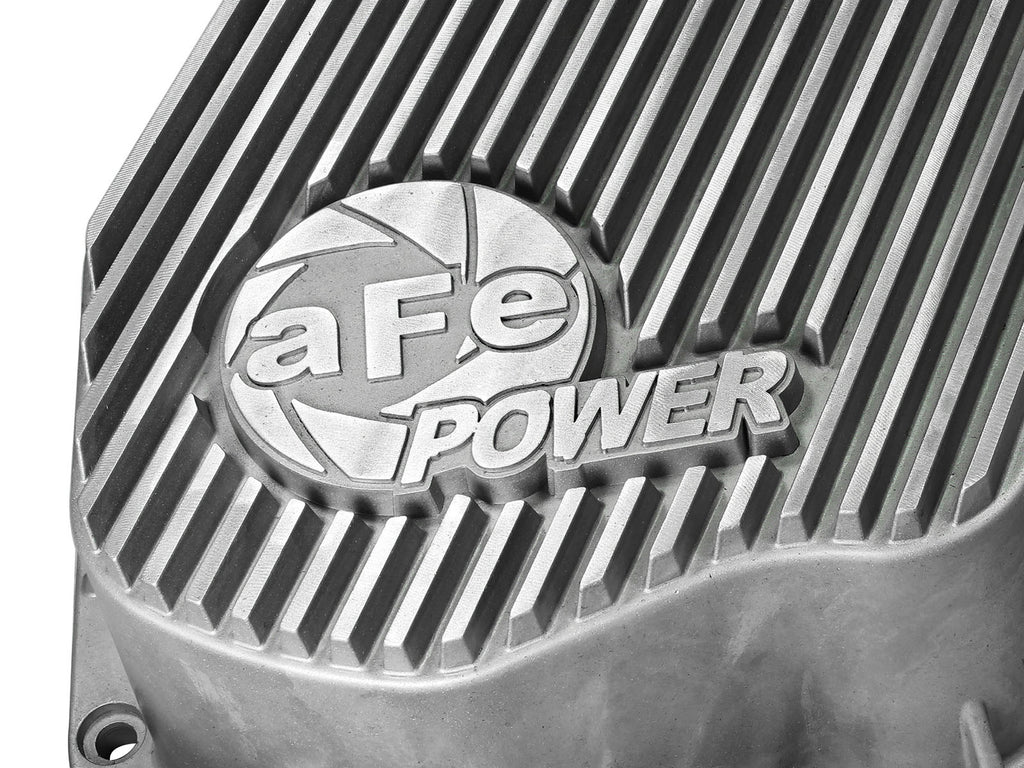 AFE Rear Differential Cover (Raw; Street Series) 1994-2002 Dodge Diesel Trucks L6-5.9L