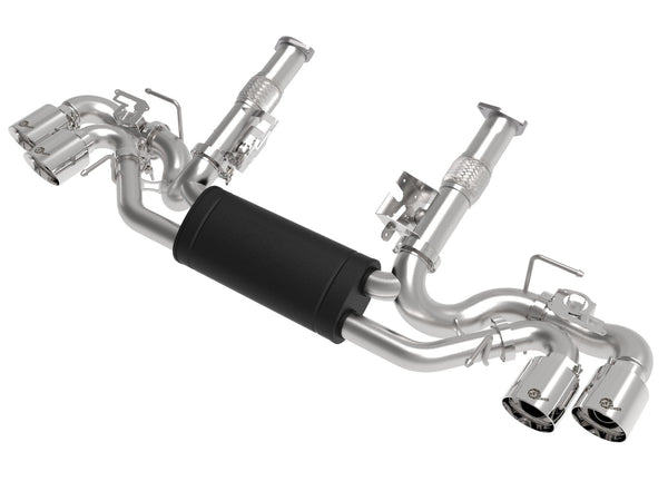 AFE MACH Force XP 3" to 2-1/2" 304 Stainless Steel Cat-Back Exhaust System 2020 Chevrolet Corvette (C8) V8-6.2L