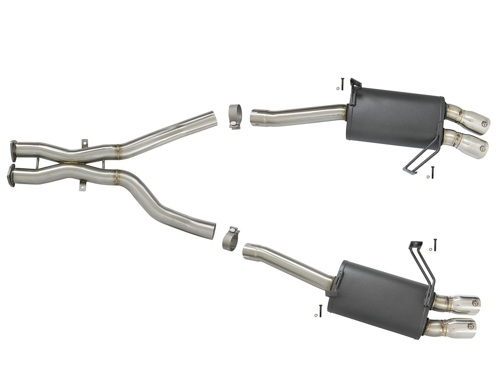 AFE Power MACH Force-Xp Stainless Steel Cat-Back Exhaust System 2005-2008 BMW Z4 M (2.5")