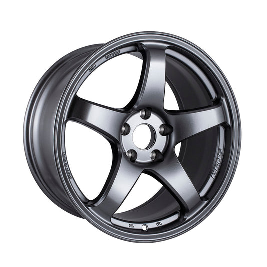 18x9.5 Enkei PF05 5x114.3 38mm Offset 75mm Bore Matte Gunmetal Wheel