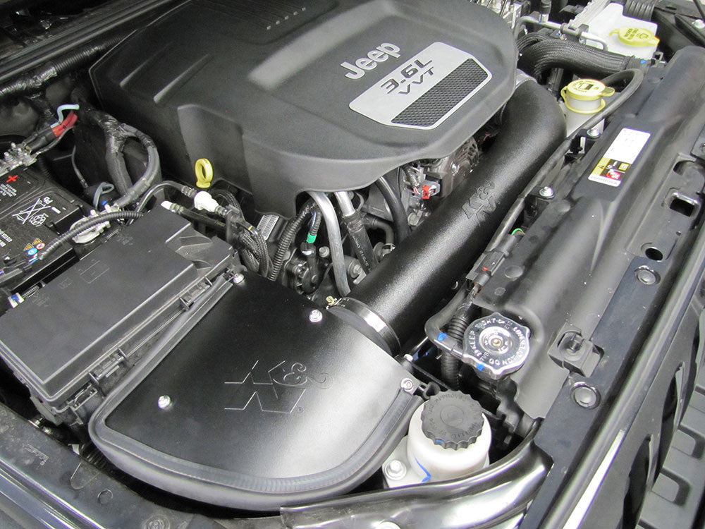 K&N Cold Air Intake 2012-2014 Jeep Wrangler 3.6L V6