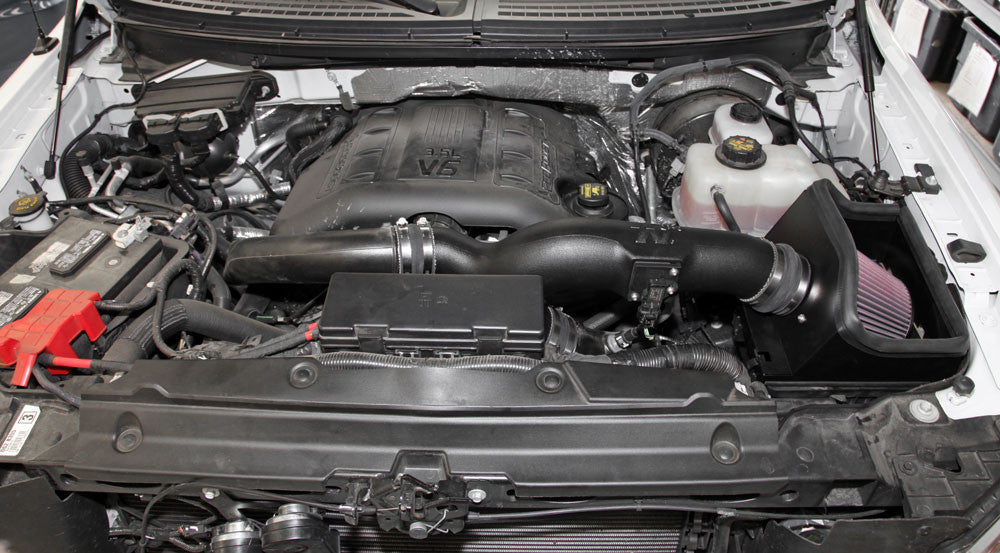 K&N Short Ram Air Intake 2011-2014 Ford F-150 3.5L V6 Ecoboost Turbo