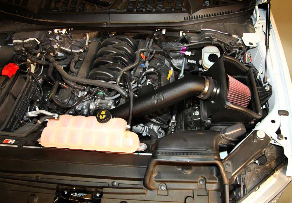 K&N Short Ram Air Intake 2015 Ford F-150 5.0L V8