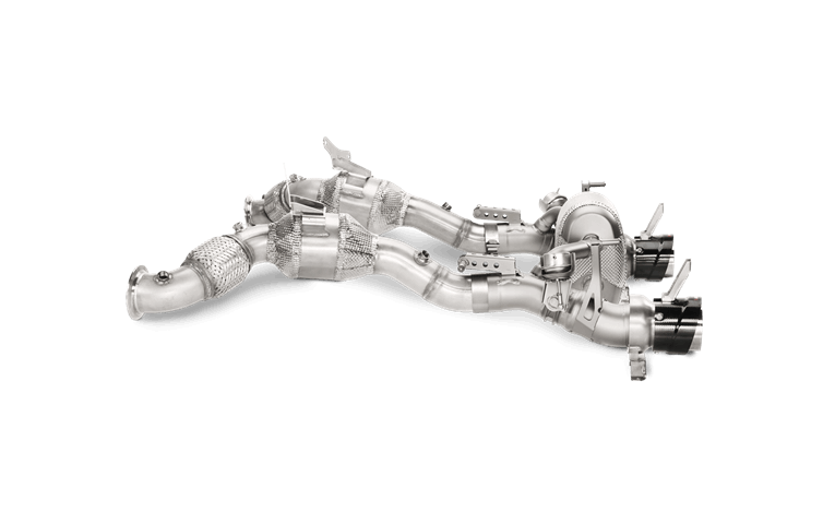 Akrapovič Exhaust 2016-2017 Ferrari 488 GTB Slip-On Line (Titanium)