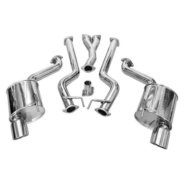 Injen Stainless Steel Cat-back Full Exhaust System 2015-16 Ford Mustang EcoBoost (2.3L)