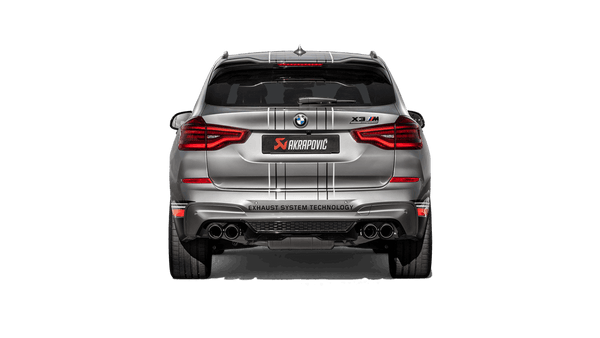 Akrapovič Slip-On Line Exhaust System 2019–2020 BMW X3 M/X4 M (F97/F98)