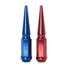 Wheel Mate Spiked Lug Nuts Set of 24 - Red 14x1.50