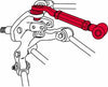 SPC Rear EZ Arm XR Adjustable Control Arm 1998-2002 Honda Accord / 1999-2003 Acura TL / 2001-2003 CL / 1996-2004 RL