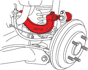 SPC Rear Camber Kit Adjustable Rear Control Arm 2016-2023 Honda Civic / Type R, 2018-2022 Accord / 2017-2022 CR-V / 2019-2022 Insight / 2023 HR-V