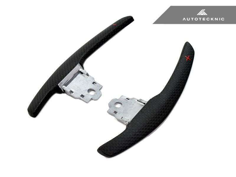 AutoTecknic Competition Steering Shift Levers Matte Carbon (Paddles) - F87 M2 | F80 M3 | F82/ F83 M4 | F10 M5 | F06/ F12/ F13 M6 | F85