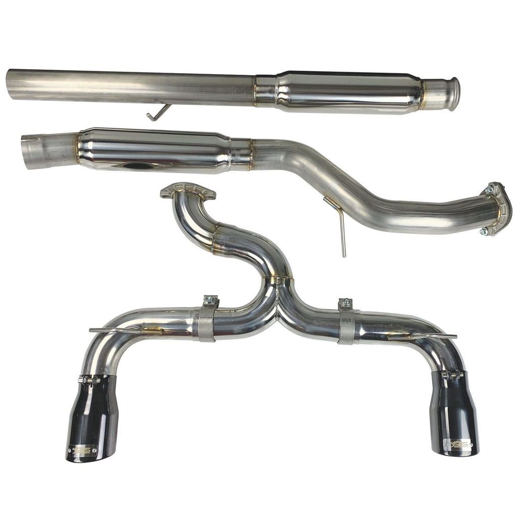 Injen SES Cat-back Exhaust System 2016-2018 Ford Focus RS I4-2.3(t)