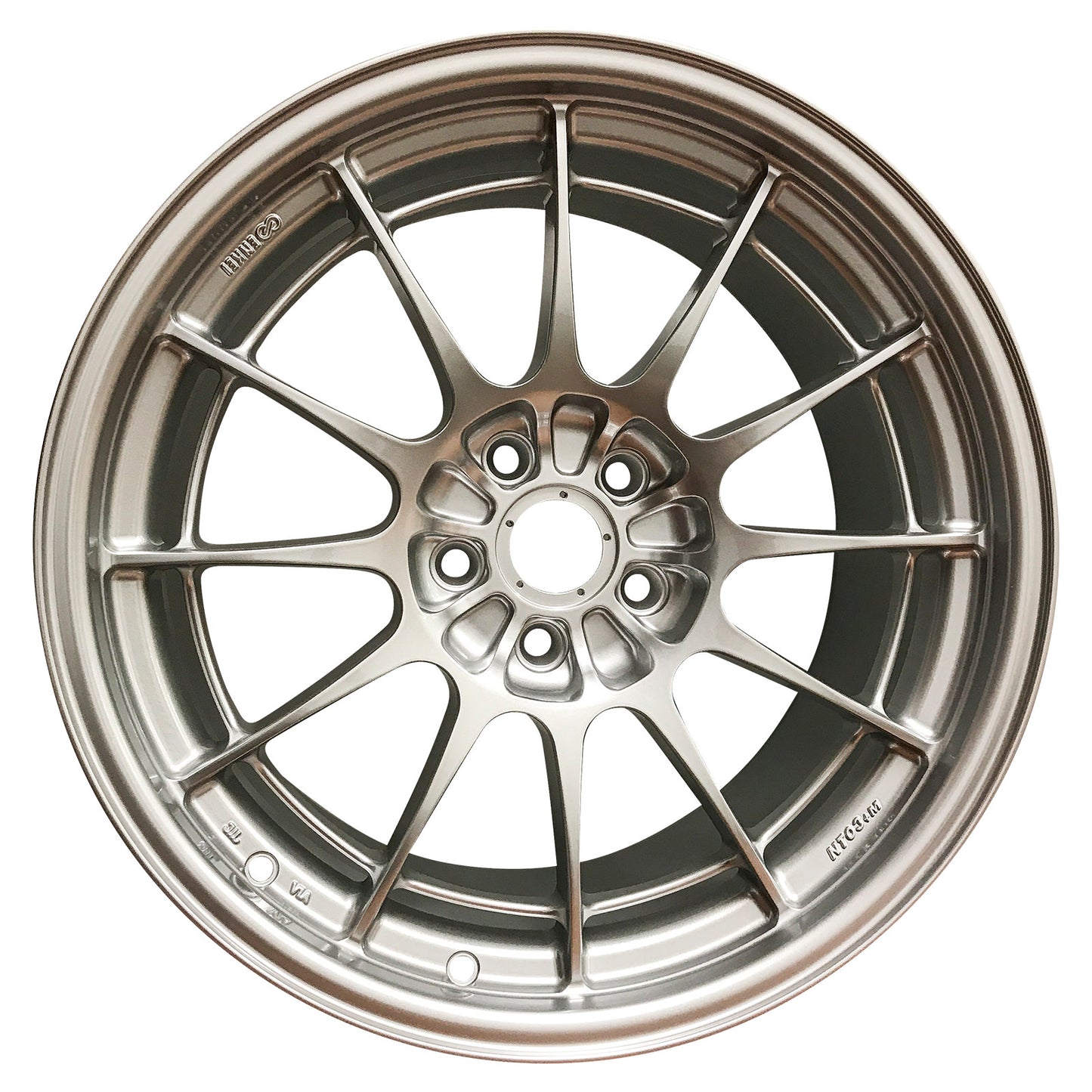 18x9.5 Enkei Racing NT03+M F1 Silver / 5x108 Bolt Pattern / 72.6 Center Bore