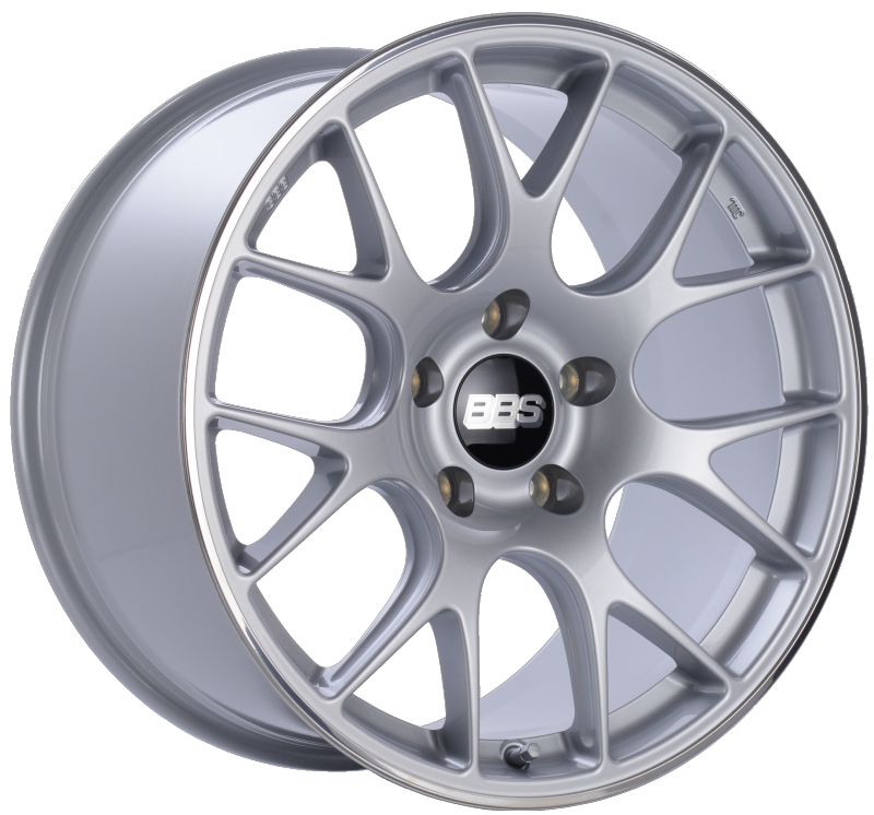 BBS CH-R 19x11 5x130 ET56 CB71.6 Brilliant Silver Polished Rim Protector Wheel