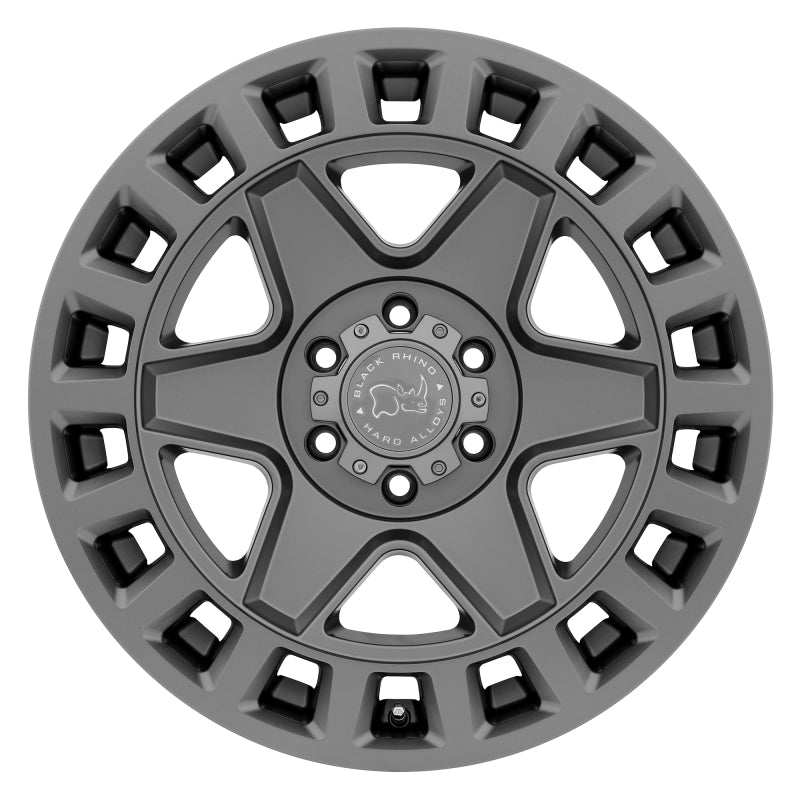 Black Rhino York 17x8.0 6x130 ET38 CB 84.1 Matte Gunmetal Wheel
