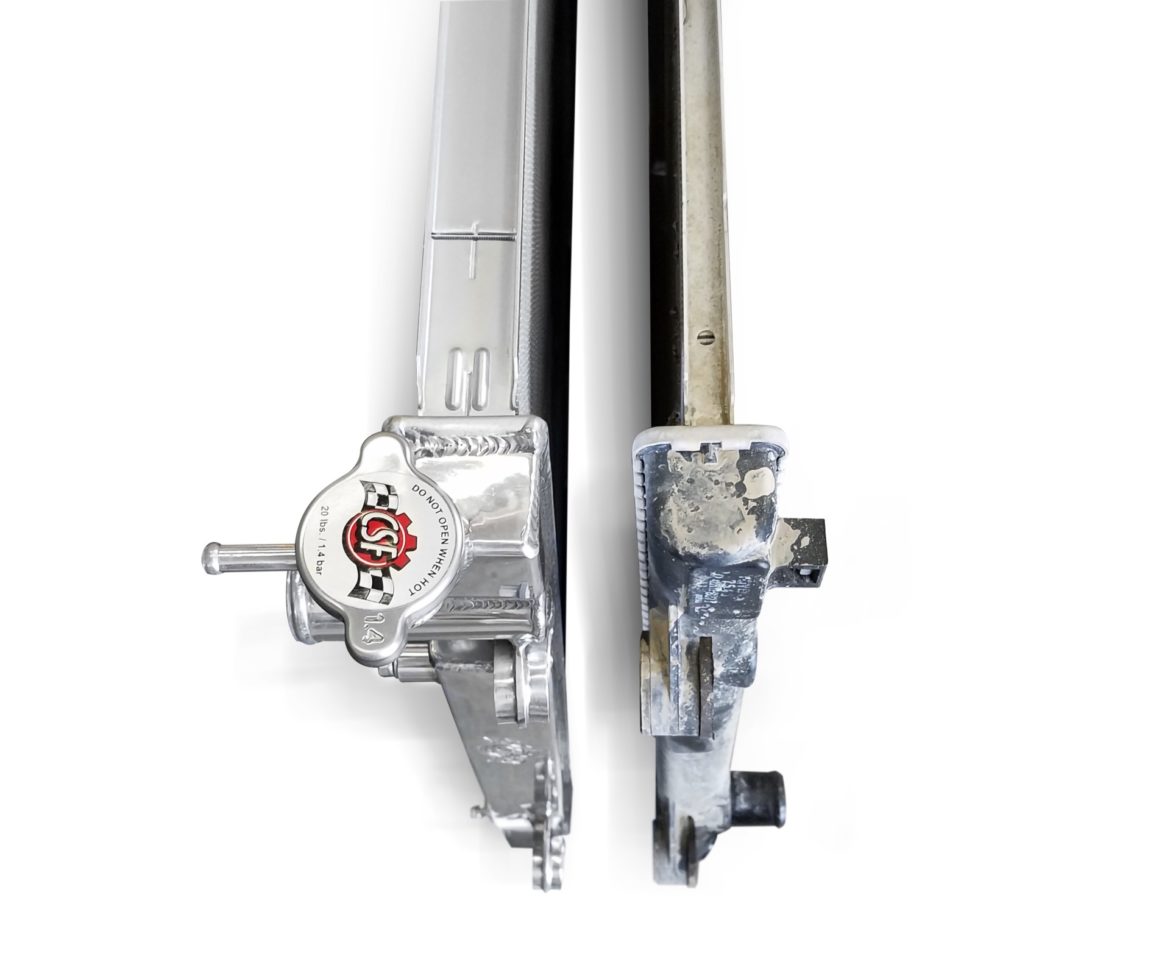 CSF 2-Row High Performance All-Aluminum Radiator For 2005–2015 Toyota Tacoma (2.7L & 4.0L), 2016+ (2.7L & 3.5L)