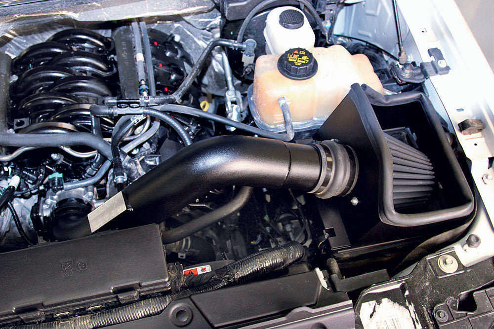 K&N Blackhawk Short Ram Air Intake 2011-2014 Ford F-150 5.0L V8