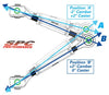 SPC Adjustable Upper Control Arms 2009-2013 Infiniti G37/G37X - 2008-2013 G37 Coupe - 2009-up Nissan 370z