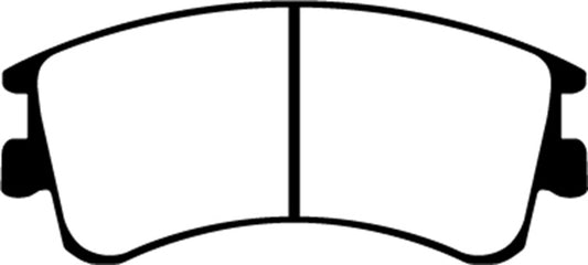 EBC 03-05 Mazda 6 2.3 Greenstuff Front Brake Pads