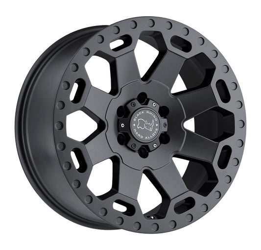 20x9.0 Black Rhino Warlord Matte Gunmetal