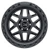18x9.0 Black Rhino Kelso 5x139.7 / ET00 / CB 78.1 Matte Black w/Black Bolts Wheel