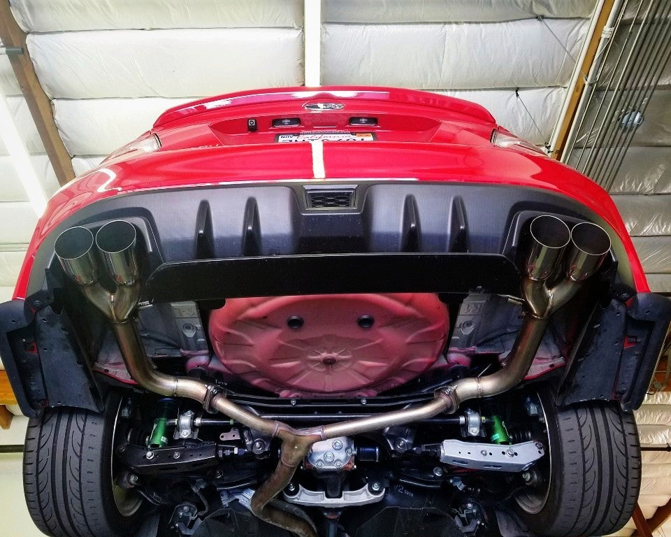 BLOX Racing Muffler Delete Kit 2015-2020 Subaru WRX/STi