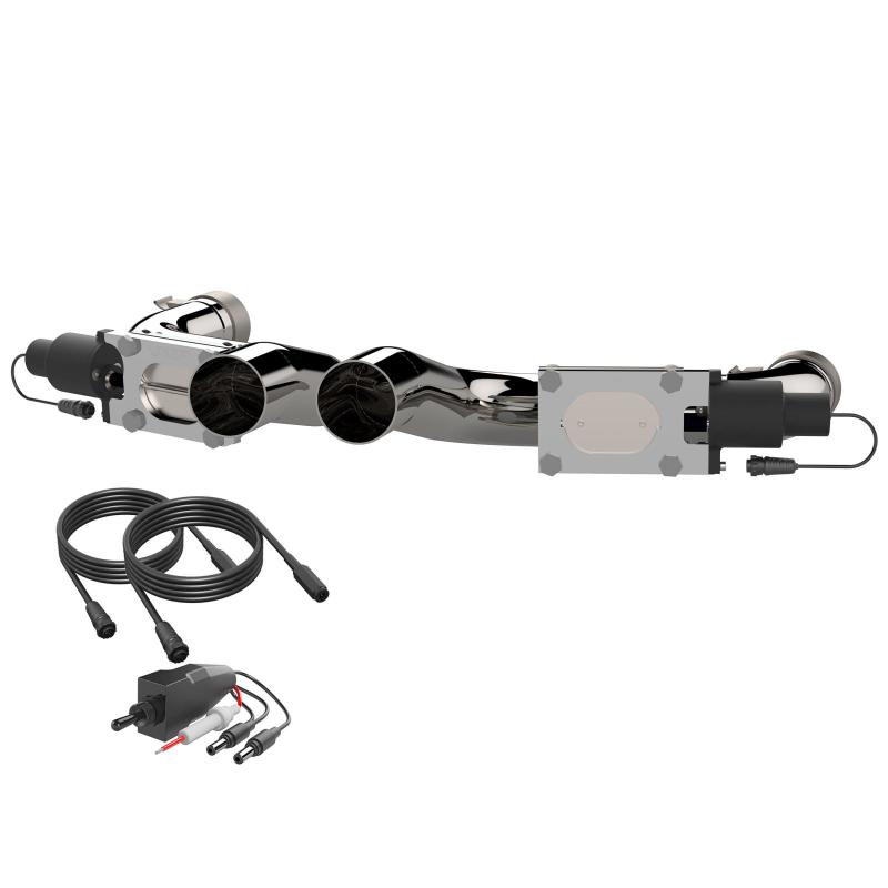 Quick Time Performance Aggressor Cutout Pipes 2015-2024 Dodge Challenger,Charger & Chrysler 300C 6.2/6.4L