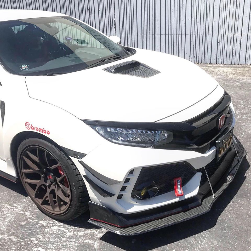 APR Carbon Fiber Hood Vent 2017-2021 Honda Civic Type R (FK8)