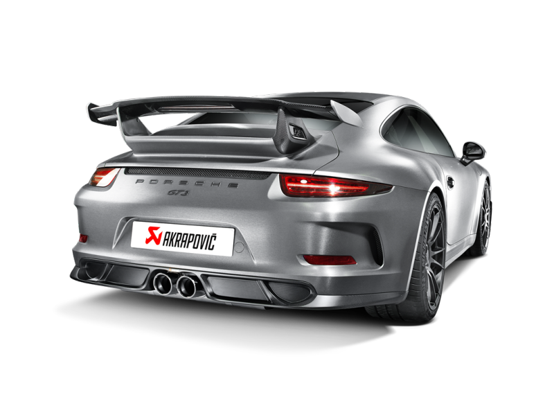 Akrapovič Rear Carbon Fiber Diffuser 2014-2017 Porsche 911 GT3 (991)