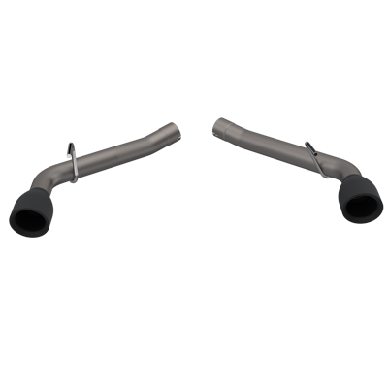 QTP 2010-2013 Chevrolet Camaro SS 6.2L 304SS Eliminator Muffler Delete Axle Back Exhaust w/4.5" Black Tip