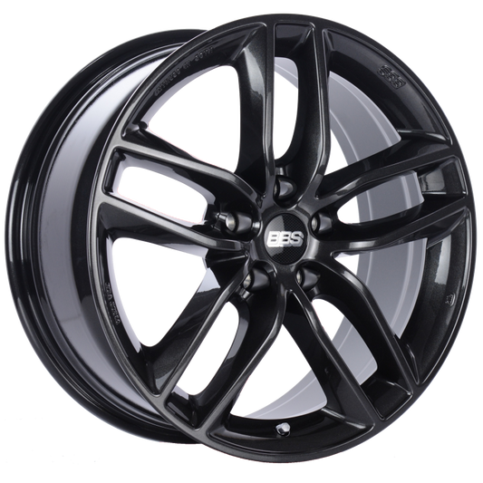 18x8.0 BBS SX Crystal Black