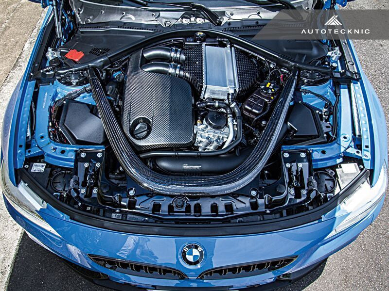 AutoTecknic Vacuumed Carbon Fiber Engine Cover BMW F80 M3 | F82 M4