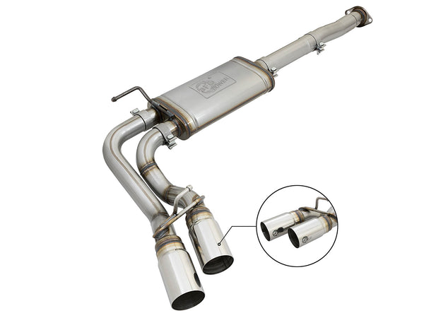 aFe Power Rebel Series Force-XP Cat-Back Exhaust System 2005-2015 Toyota Tacoma V6 (4.0L)