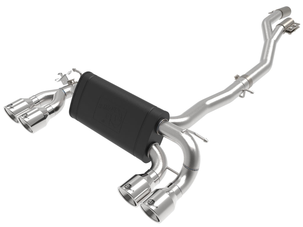 AFE MACH Force-Xp Axle-Back Exhaust System 2019–2021 BMW M2 Competitio ...