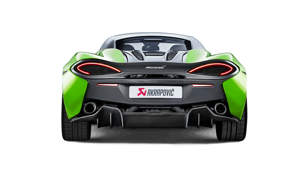 Akrapovic Slip-On Titanium Exhaust System 2016-2017 McLaren 570S/570GT (carbon tips)