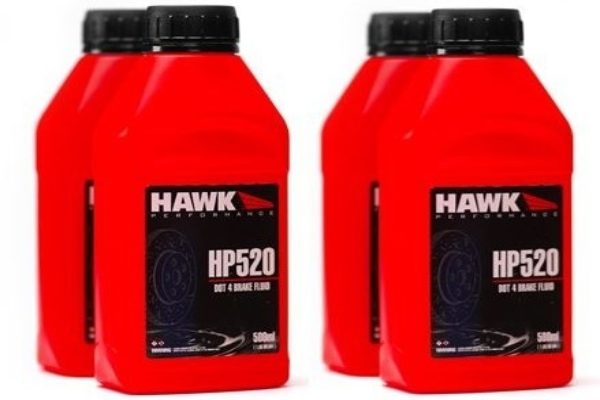 Hawk Performance HP520 DOT 4 Brake Fluid (500ml bottle)