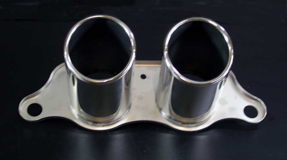 Racing Dynamics 2007-2012 Porsche 997 GT3 GT3RS (997) Titanium tailpipe tips (80mm)