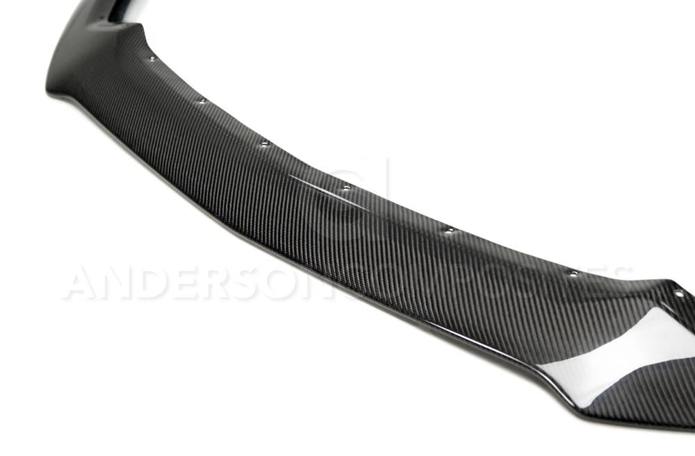 Anderson Composites Type-AC Carbon Fiber Front Chin Splitter 2015-2017 Ford Mustang