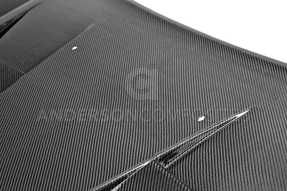 Anderson Composites Type-TS Carbon Fiber Heat Extractor Hood 2011-2014 Dodge Charger