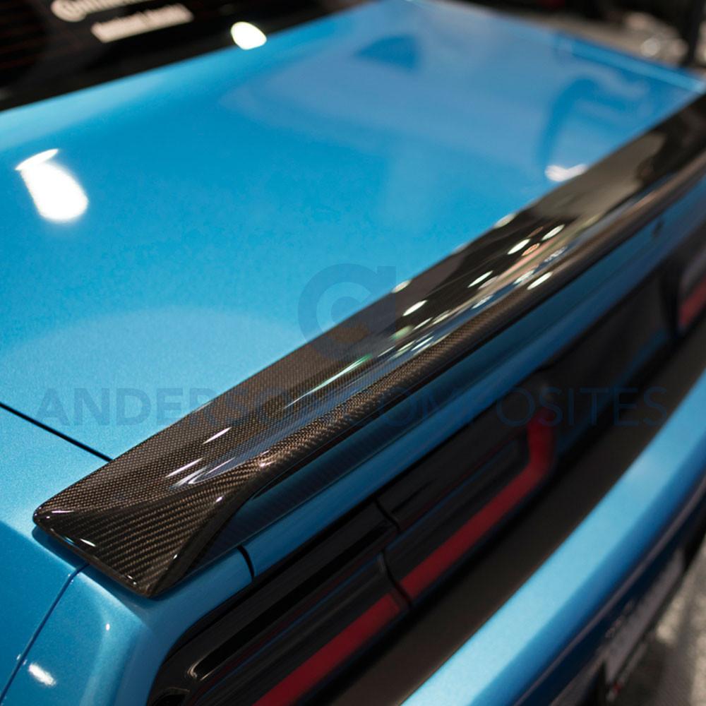 Anderson Composites Carbon Fiber Rear Spoiler 2015-2017 Dodge Challenger Hellcat SRT