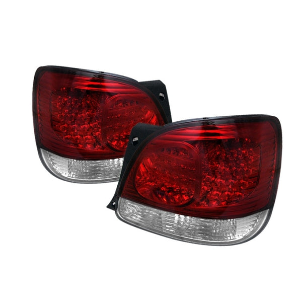 1998-2005 Lexus GS 300 / 400 LED Tail Lights - Red Clear