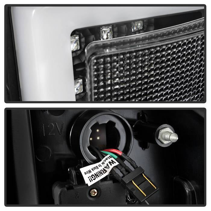 2016-2019 Toyota Tacoma LED Tail Lights - Black